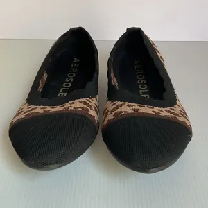 Aerosoles Leopard Print Flats Size 8M Women’s Slip On Ballet Shoes Round Toe thumbnail 5
