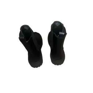✨Express Black Gore Lug Sole Ankle Sz 7 Boots✨ thumbnail 6
