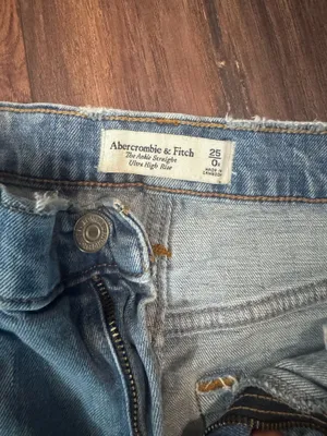 Abercrombie Jeans Ankle Straight High-Rise thumbnail 3