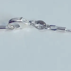 Elegant‎ Sterling Silver 925 Heart Necklace and Charm thumbnail 3