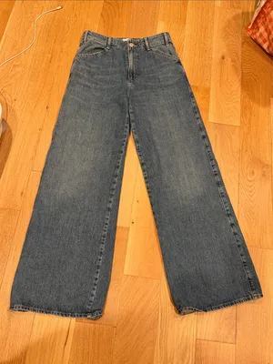 Citizens Of Humanity Paloma Wide-Leg Jeans - Medium Blue Denim 26 thumbnail 2