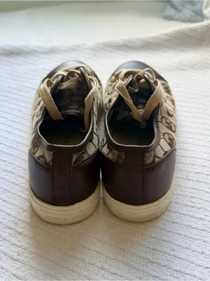 MK Logo Low-Top Sneakers Size 8.5 thumbnail 4
