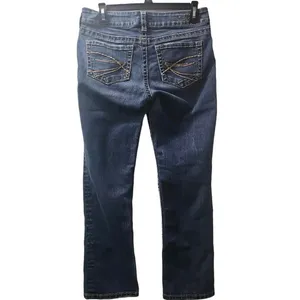 Silver Jeans Womens Size 29 Suki Surplus Low Bootcut‎ Jean Dark Blue thumbnail 2