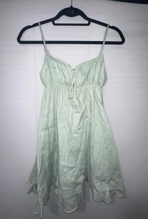 Princess Polly Green Mini Dress thumbnail 5
