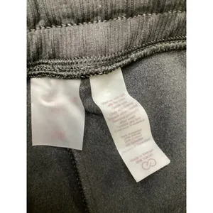 CALIA Soft Scuba Fleece Cinch Jogger High Rise Black WAX115 Women XXL NWT thumbnail 5