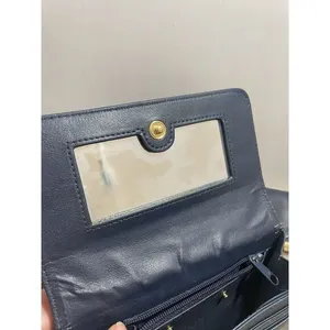 Buxton Crossbody Purse Convertible to‎ Belt Wallet Clutch Navy change purse, Key thumbnail 5