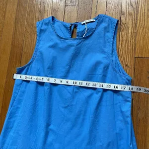 Reserved A-Line Drop Waist Dress with Pockets thumbnail 6