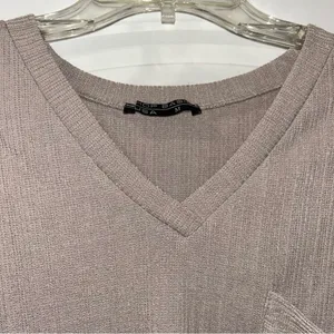 Shop Basic Beige Top Women’s Medium Tan thumbnail 3