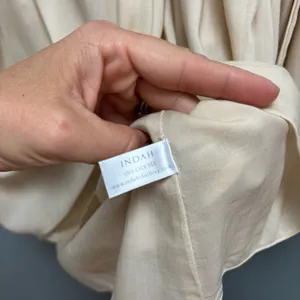 Revolve Indah Minta Solid Seamless Babydoll Mini Dress in Doe Natural S/M thumbnail 12