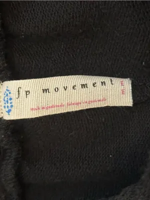Free People Movement Sunny Skinny Sweat Pants in Black thumbnail 4