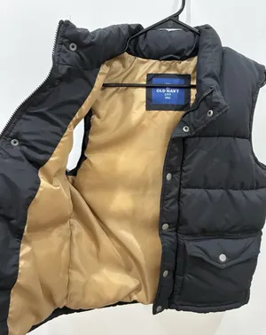 Old Navy Puffer Vest Womens Small Black Utility Gorpcore Grunge Hiker Frost Free thumbnail 4