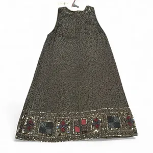 Anthro RAGA Wedding Guest Hanna Beaded & Sequin Sleeveless Dress Garden Party M thumbnail 7