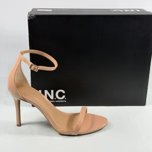 INC International‎ Concepts Size-8M Women's Hameeza Dress Sandals Nude Beige thumbnail 1