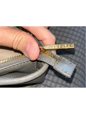 Tory Burch Large Leather Horsebit Jaden Tote Elephant thumbnail 4
