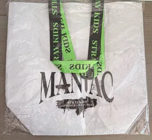 Stray Kids MANIAC 2nd World Tour Seoul REUSABLE TOTE BAG New Sealed K Pop thumbnail 1