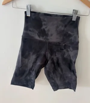 Lululemon Align High-Rise Short 6 Diamond Dye Graphite Grey Bronze Green Size 0 thumbnail 1