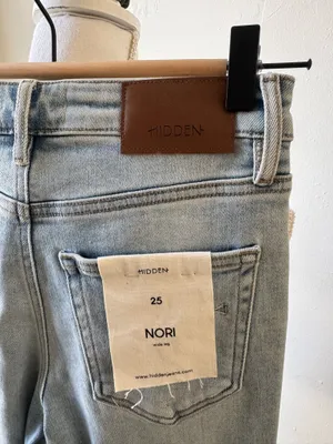 Hidden wide leg crop jeans Nori thumbnail 4