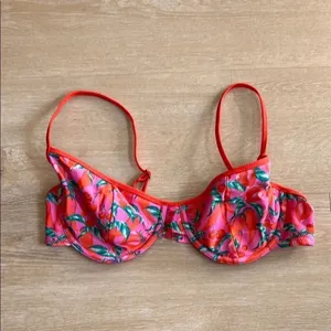Blackbough Fiona Underwire Top Red and Pink Spicy Pepper Print Large thumbnail 3