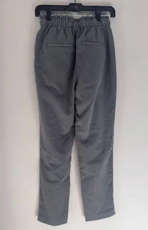 Abercrombie & Fitch Paperbag Waist Drawstring Straight Leg Pants size XS thumbnail 4