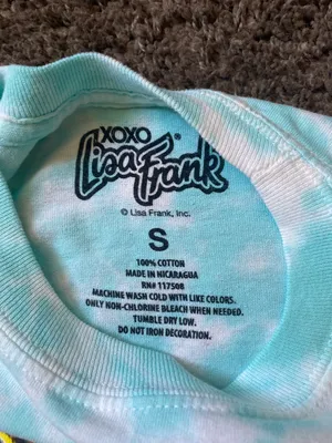 XOXO Lisa Frank Tie Dye T Shirt Size S thumbnail 10