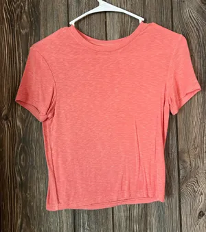 American Eagle Pink Crop Top thumbnail 1
