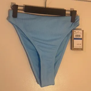 Nike Swim Ribbed Bikini Bottoms Blue Size M – New with Tags thumbnail 16