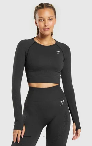Gymshark Vital Seamless Crop thumbnail 1