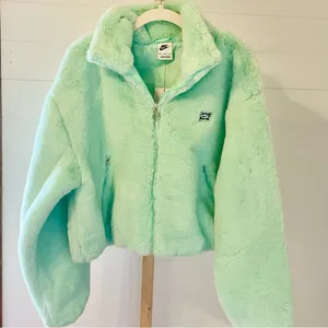 Nike Sportswear Icon Clash Full Zip Jacket Mint Green‎ Size M thumbnail 1