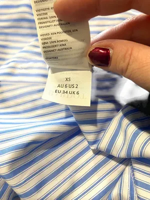 Bardot Cut Out Striped Maxi Dress Blue Size XS Coastal Preppy Cottagecore Summer thumbnail 5