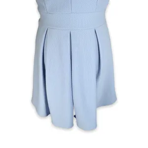 Vintage Windsor Baby Blue‎ Strapless Fit Flare Mini Dress Sweetheart Neckline thumbnail 5