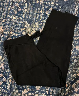Zyia Knit Joggers Warm Active Women’s Black Soft N Ribbed Cozy thumbnail 1