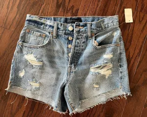 Aeropostale 90s High Rise Cut-Off Shorts thumbnail 1