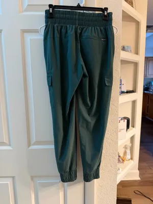 All In Motion Green zipper pocket drawstring pants women’s XS thumbnail 2