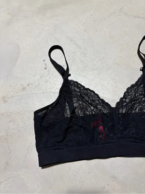 Spanx spotlight on Lace Bralette Black medium thumbnail 5