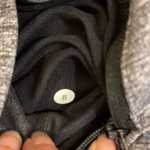 Lululemon Athletica Womens Daily Practice Zip Up Hooded Jacket Gray Black Size 8 thumbnail 13