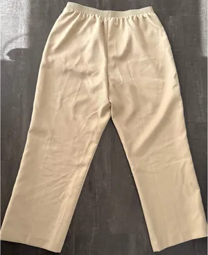 Alfred Dunner Classics Womens Straight Pull-On Pants 14 thumbnail 6