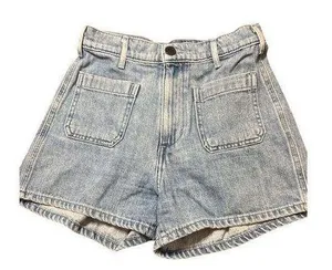 Wilfred Free Denim Jean Shorts Bootie Front Pockets Size 0 thumbnail 1