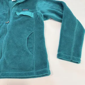 Patagonia Green Full Zip Re-Tool Jacket Pockets Women's MEDIUM thumbnail 4
