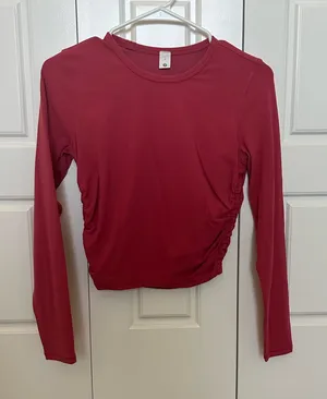 lululemon athletica Crimson Long Sleeve Top thumbnail 1