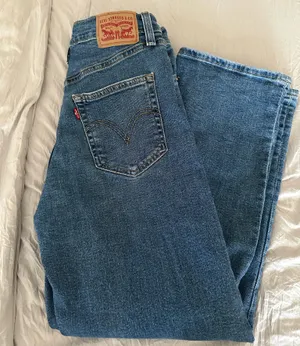 Ribcage Levi’s Straight Ankle Jeans High-Rise thumbnail 2