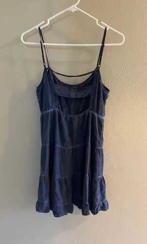 Cotton On Blue and White Tie Dye Dress thumbnail 4
