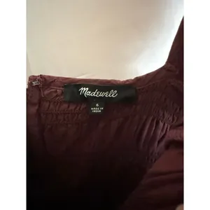 Madewell Lucie Embroidered Cotton Midi Dress thumbnail 3