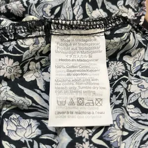 J. Crew Liberty‎ Fabric Sambourne Floral Ruffle Puff Sleeve Blouse Medium thumbnail 9