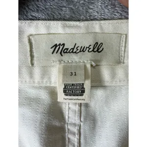 Madewell The Perfect Vintage Wide Leg Cargo Pant Utility Minimalist Size 31 thumbnail 5