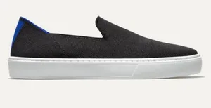 Rothy's The Original Slip On‎ Black Washable Knit Sneakers thumbnail 1
