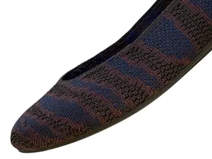 EUC Rothy’s Sapphire Zebra Square Toe Flats Size 8 thumbnail 7