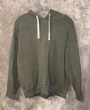 Buffalo David Bitton Women's Olive Green Super Soft Pullover Hoodie thumbnail 1