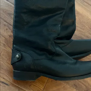 FRYE‎ Women's Melissa Button Back Zip Wide Calf 7 B 76430 4 4001 F 11 thumbnail 5