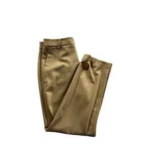 Club Monaco PANTS SIZE 2 Wool Blend High Waist Ankle Tan PREPPY CAREER NEUTRAL thumbnail 4