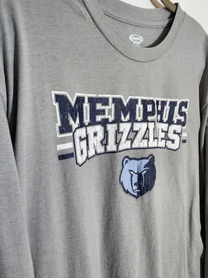 Concepts Sport Memphis Grizzlies Gray Long Sleeve Sleep T-Shirt Lounge Shirt Size XL thumbnail 3